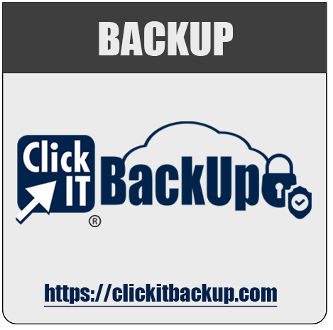 Click IT Backup logo