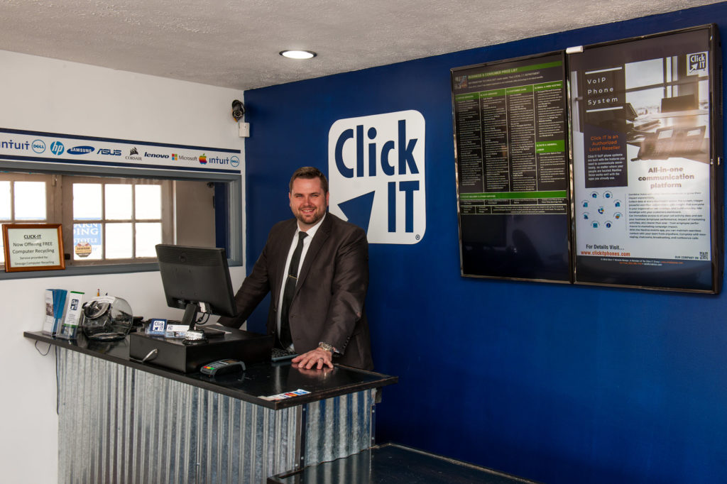Click IT front counter and point of sale