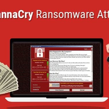 Ransomware security illustration